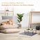 Summark Stainless Steel Raised Cat Food Bowl for 2 Bowls 55Inch Replaceable Cat Bowl Pack of 2 Not fit 47 inch 3 Bowls