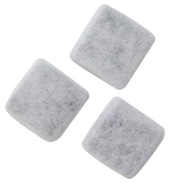 Petmate Replendish Charcoal Replacement Filters Control Chlorine and Odor 3 count