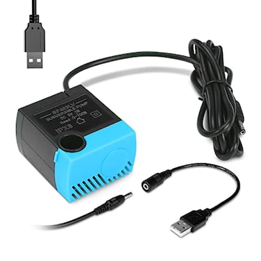 SANKLEV SanKlev SP400LV Cat Water Fountain PumpUSB Replacement Pump for Pet Drinking Fountains Compatible with Ceramic ButterflySeaside and MultiTier Pet FountainsNo AC Adapter