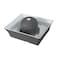PetSafe Drinkwell Ceramic Pet Water Fountain Quiet Automatic 70oz Dispenser for Cats Dogs with Filters Dishwasher Safe Square Design