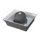 PetSafe Drinkwell Ceramic Pet Water Fountain Quiet Automatic 70oz Dispenser for Cats Dogs with Filters Dishwasher Safe Square Design