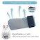 caichuxiye AntiScratch Paw Covers for Family Pet Cats Mesh Adjustable Claw Protectors 4 Pieces S Grey
