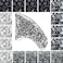 zetpo 80 pcs Cat Claw Covers Cat Nail Caps with Adhesives and Applicators S White Black Blue Glitter Sky Blue