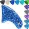 zetpo Cat Nail Caps Cat Claw Covers with Adhesives and Applicators L 12x ColorsLeo 120 pcs