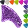 zetpo Cat Nail Caps Cat Claw Covers with Adhesives and Applicators L 12x ColorsLuna 120 pcs