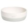 Pearhead Ceramic Bone Apptit Dog Bowl Stoneware Food and Water Dish Grey and White Pet Feeder SmallMedium 225 Cups 18 oz