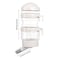 fatdaa Dog Kennel Water Dispenser No Drip Water Bottle Container ABS Material BPA Free 16oz for Small Animals
