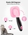 Glendan Dog Cat Grooming Brush Slicker Shedding Tools Pink