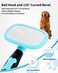 Glendan Dog Brush Cat Brush Slicker Pet Grooming Brush Shedding Grooming ToolsBlue