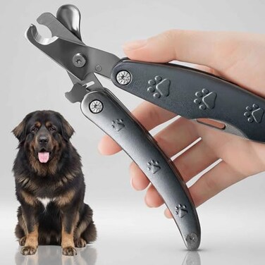 KXCDTECH Heavy Duty Dog Nail Clipper for Large Dog Thick Nail 3in1 Professional Dog Nail Trimmer Sharp Blade
