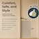 Lupvar Heavy Duty Door Protector from Dog Scratching 16 x 30 Transparent PVC Pet Door Guard Protection Easy Install Remove CustomCut AntiScratch Shield for Interior Doors Cat Damage Prevention 1Pack