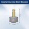 PUP PALS Dog Nail Grinder Replacement Heads for Pets Efficient and Safe Diamond Nail Drill Bits Replaceable Rotary Head Compatible with Most Brands Dog Nail Trimmers Grinding Wheel Tips 1 Pack