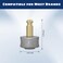 PUP PALS Dog Nail Grinder Replacement Heads for Pets Efficient and Safe Diamond Nail Drill Bits Replaceable Rotary Head Compatible with Most Brands Dog Nail Trimmers Grinding Wheel Tips 1 Pack