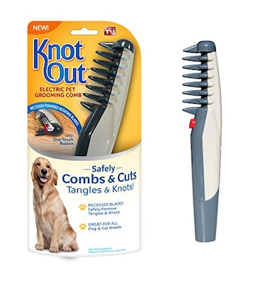 Allstar Innovations Allstar HI KN124 Knot Out Electric Pet Grooming Comb BlackGrey