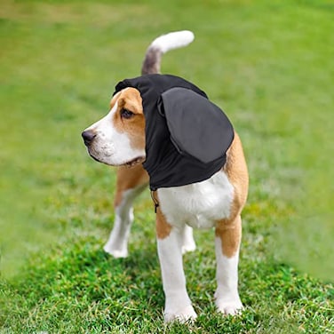 vomvomp Dogs Ear Protectors Dog Long Ears Snood Walking Ear Cover for Cocker Springer Spaniel Longeared Dogs Prevent Grass Seeds Sand Foxtails