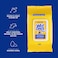 Wet Ones for Pets Deodorizing Multipurpose Dog Wipes with Baking Soda Tropical Splash Scent Deodorizing Dog Grooming Wipes with Wet Lock Seal 100 Count