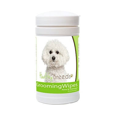 Healthy Breeds Bichon Frise Grooming Wipes 70 Count