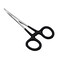 Motanar Dog Cat Pet Grooming Hemostat Hair Puller Remover Forceps 55 Stainless Steel Black Curved