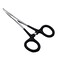 Motanar Dog Cat Pet Grooming Hemostat Hair Puller Remover Forceps 55 Stainless Steel Black Curved