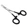 Motanar Dog Cat Pet Grooming Hemostat Hair Puller Remover Forceps 55 Stainless Steel Black Curved