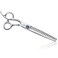 JASON Left Handed 7 18Tooth Texturising Dog Grooming Chunkers Scissor Ergonomic Cats Grooming Shears Pets Trimming Kit with Offset Handle Sharp Comfortable Shear Christmas Gift