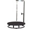 Master Equipment Pet Edge Round Pet Grooming Table Rotatable Black 18 Diameter Grooming Table Perfect for Small Dogs