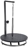Master Equipment Pet Edge Round Pet Grooming Table Rotatable Black 18 Diameter Grooming Table Perfect for Small Dogs