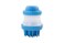 Dexas ScrubBuster Silicone Dog Washing Brush with Builtin Shampoo Reservoir Pro Blue