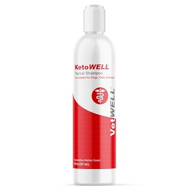 VetWELL KetoWELL Topical Shampoo for Dogs Cats 8 oz