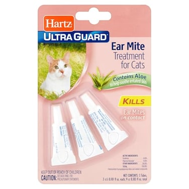 Hartz Ear Mite Treatment for Cats3 Pack Package May Vary