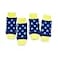 Kitipcoo Dog Leg Warmers Dog paw Protector hock Protector for Dogs Leg Socks Knee Pads Joint Support Blue Stars L 99132 lbs