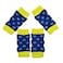 Kitipcoo Dog Leg Warmers Dog paw Protector hock Protector for Dogs Leg Socks Knee Pads Joint Support Blue Stars L 99132 lbs