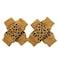 Kitipcoo Dog Leg Warmers Dog paw Protector hock Protector for Dogs Leg Socks Knee Pads Joint Support Leopard XL 1425 lbs