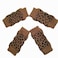 Kitipcoo Dog Leg Warmers Dog paw Protector hock Protector for Dogs Leg Socks Knee Pads Joint Support Leopard XL 1425 lbs