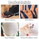 HDKUW Dog Elbow Protector for Calluses Dog Joint Recovery Sleeve for Prevent Licking Wound Elbow Sleeves with Mesh Pad for Medium Large Dogs Tiger L