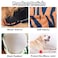 HDKUW Dog Elbow Protector for Calluses Dog Joint Recovery Sleeve for Prevent Licking Wound Elbow Sleeves with Mesh Pad for Medium Large Dogs Tiger L
