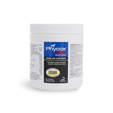 PhyCox Phycox MAX Dog Joint Supplement Small Bites 120 ct
