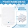 Tondiamo 20 Pieces Dog Diaper Pads Washable Reusable Replaceable Diapers Liner Pads for Small Medium Dog Female Small