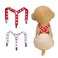 Poualss 2Pcs Adjustable Dog Suspenders