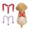 Poualss 2Pcs Adjustable Dog Suspenders