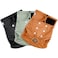 Grecle Female Dog Diapers Premium Reusable Diapers for Dogs in Heat Highly Absorbent LeakFree with Adjustable Snaps Brown Black M 1 Pack