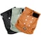 Grecle Female Dog Diapers Premium Reusable Diapers for Dogs in Heat Highly Absorbent LeakFree with Adjustable Snaps Brown Black M 1 Pack
