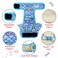 Langsprit Female Dog Diapers 3 Pack Highly Absorbent Reusable