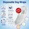 Pet Soft Disposable Male Wrap Dog Diaper12PcsXS