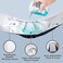 wegreeco Washable Dog Diapers Washable Male Dog Belly Wrap Pack of 3 BlackMedium