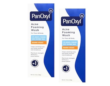 PanOxyl Acne Foaming Wash 10 Benzoyl Peroxide 55 oz 156 g Pack of 2
