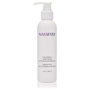 NASSIFMD Pure Hydration Facial Cleanser Hydrating Face Cleanser with Vitamin C Matcha Hemp Hydrating Cleanser 6oz