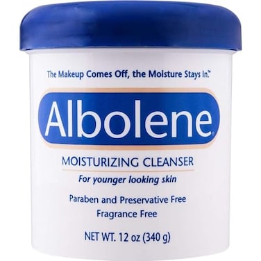 Albolene Moisturizing Cleanser Fragrance Free 12 oz Pack of 3