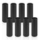 Mirrline 8 Pcs 60g2oz Paperboard Lip Balm Tubes Refillable Cardboard Tubes Solid Empty Chapstick Container for Cosmetic Samples Deodorant Black