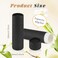 Mirrline 8 Pcs 60g2oz Paperboard Lip Balm Tubes Refillable Cardboard Tubes Solid Empty Chapstick Container for Cosmetic Samples Deodorant Black